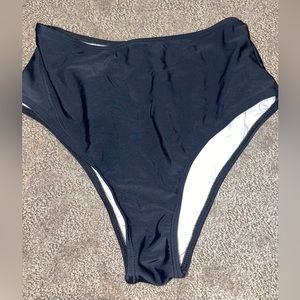 Never worn black bathing suit bottoms